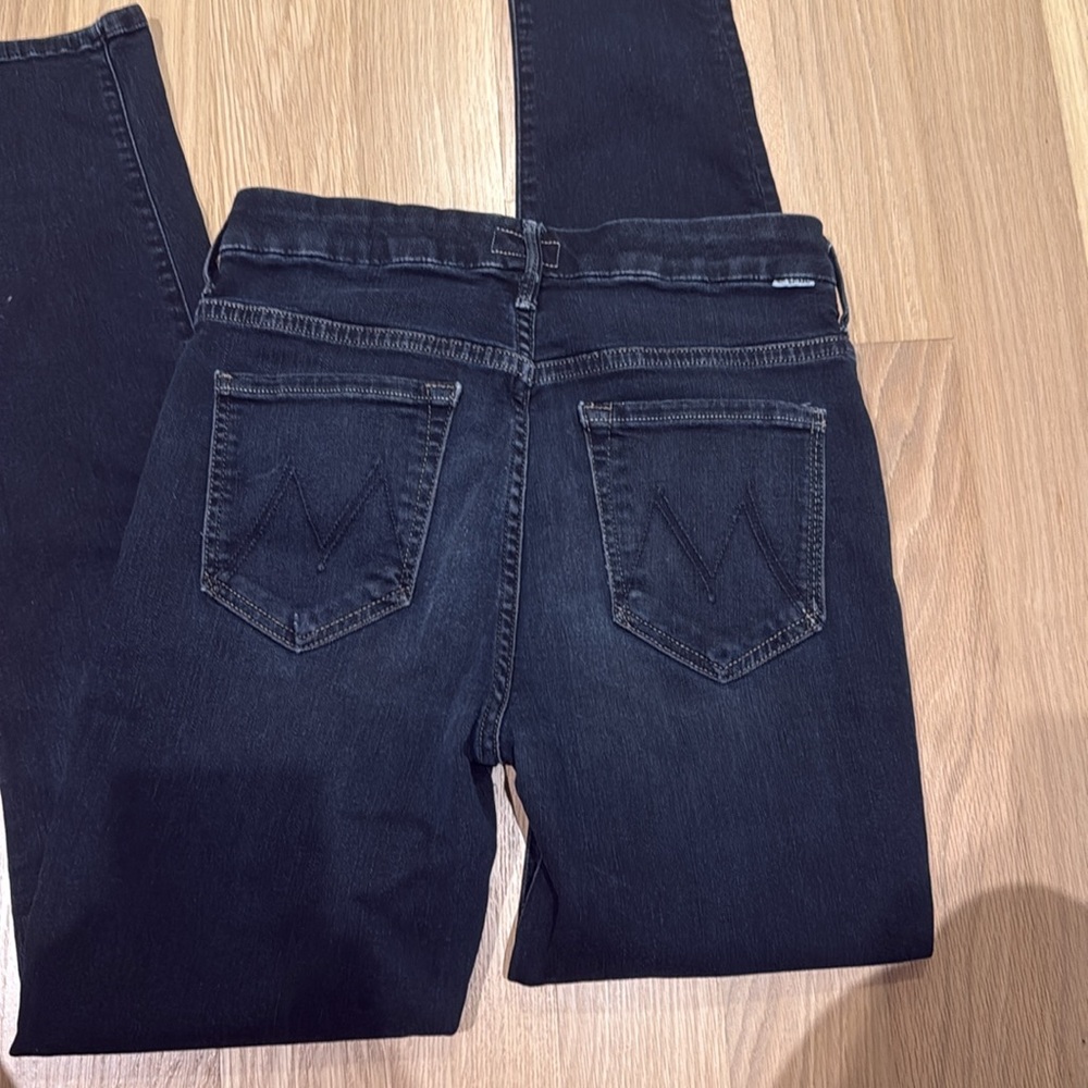 MOTHER High Waisted Looker in Coffee, Tea or Me size 27 - Picture 4 of 8